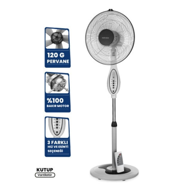 GOLDMASTER GM-7922 KUTUP VANTILATOR