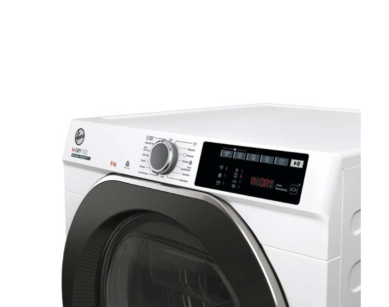 HOOVER NDEH9A2TCBEXS-17  9KG ISI POMPALI KURUTMA MAKINASI BEYAZ