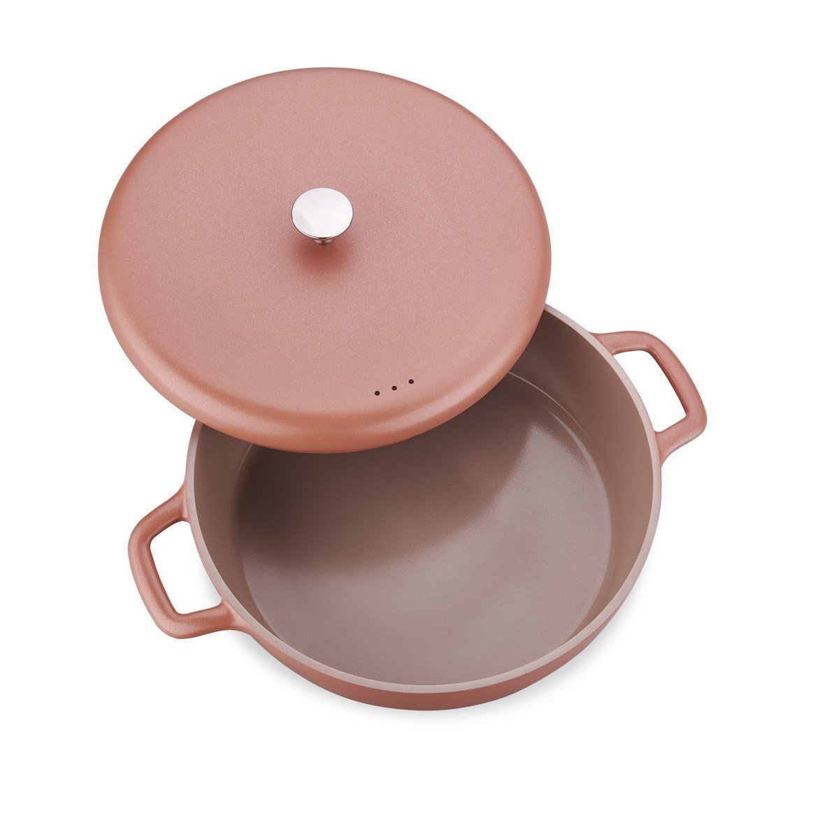 KORKMAZ A2987-1 GUSTO PLUS SERA 7 PARCA TENCERE SETI MOCHA