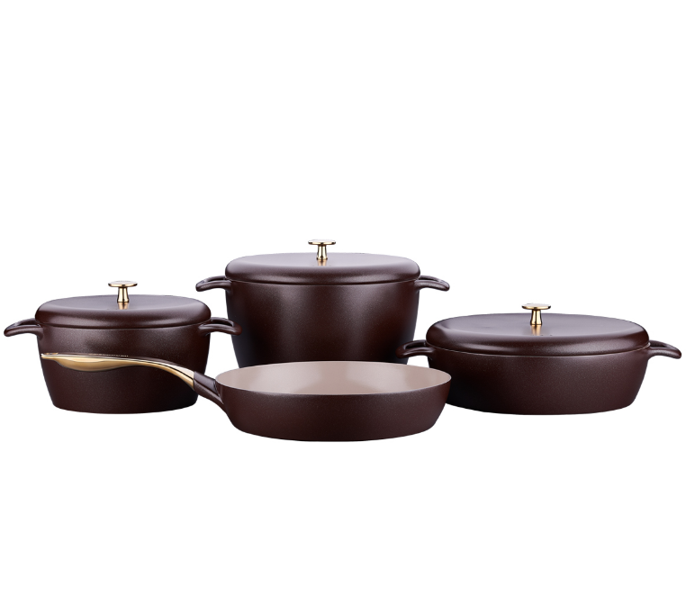 KORKMAZ A2987-2 GUSTO PLUS SERA 7 PARCA TENCERE SETI ROBUSTA