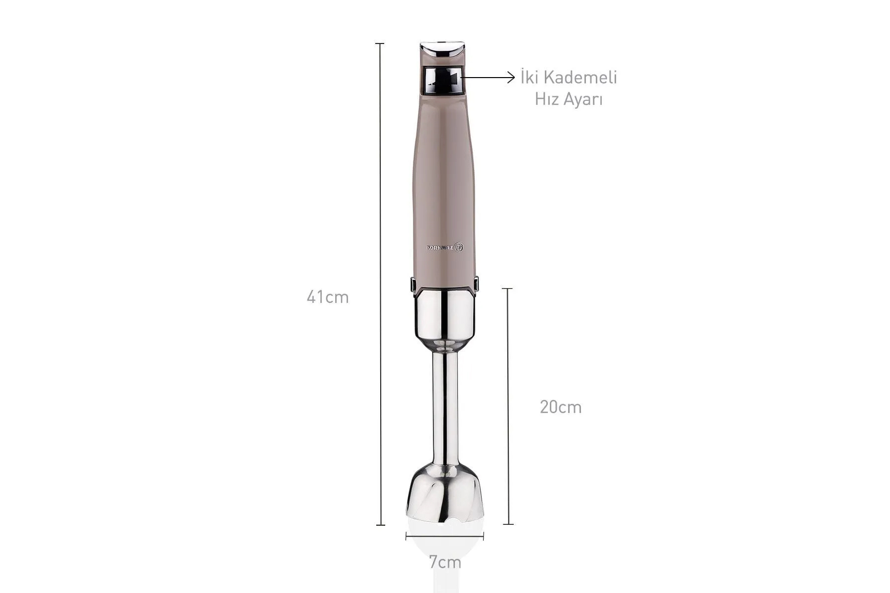 KORKMAZ A448-02 PERFORMIX BLENDER SET BEJ