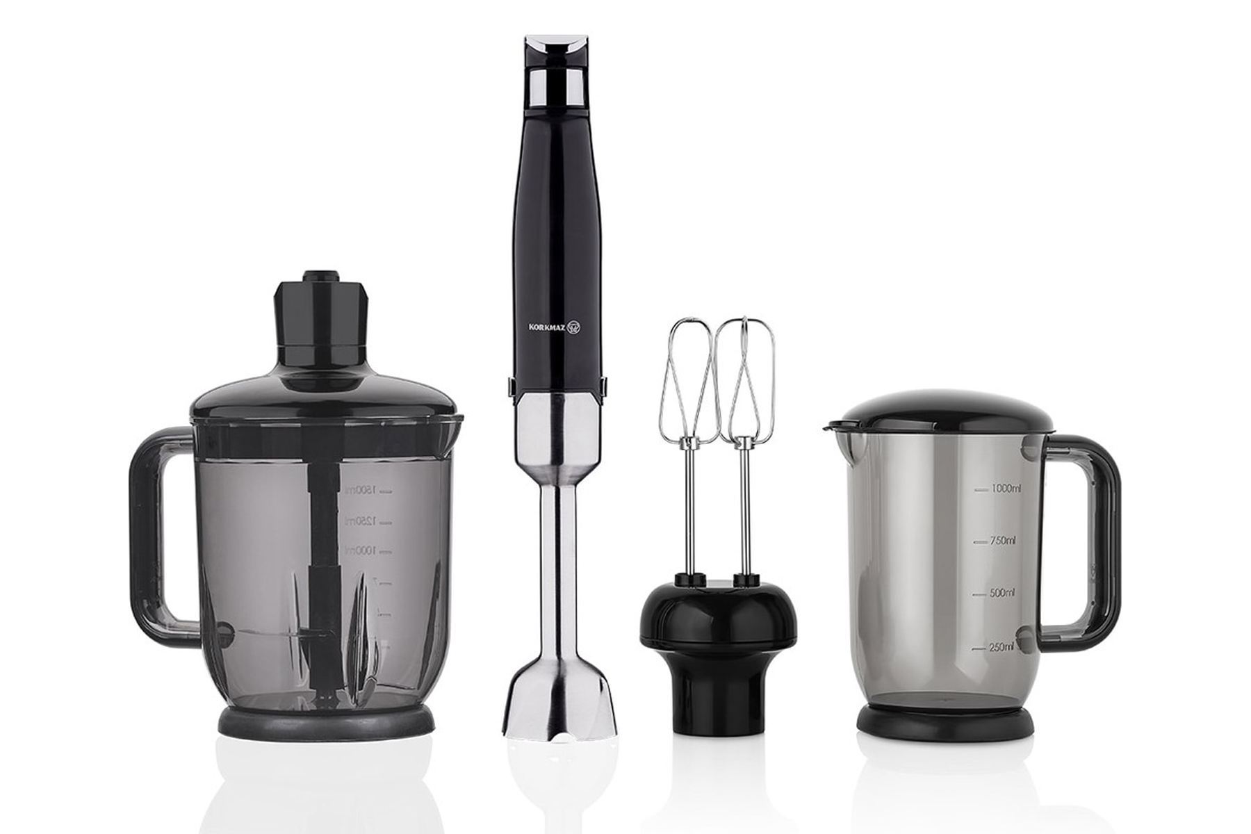 KORKMAZ A449 PERFORMIX MEGA BLENDER SET SIYAH