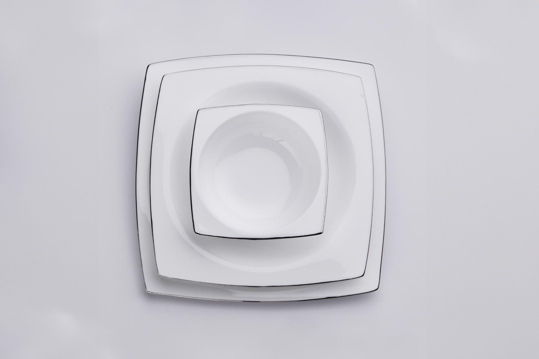 KORKMAZ A8458 BONE SEL 60 PARCA YEMEK TAKIMI ( KARE )