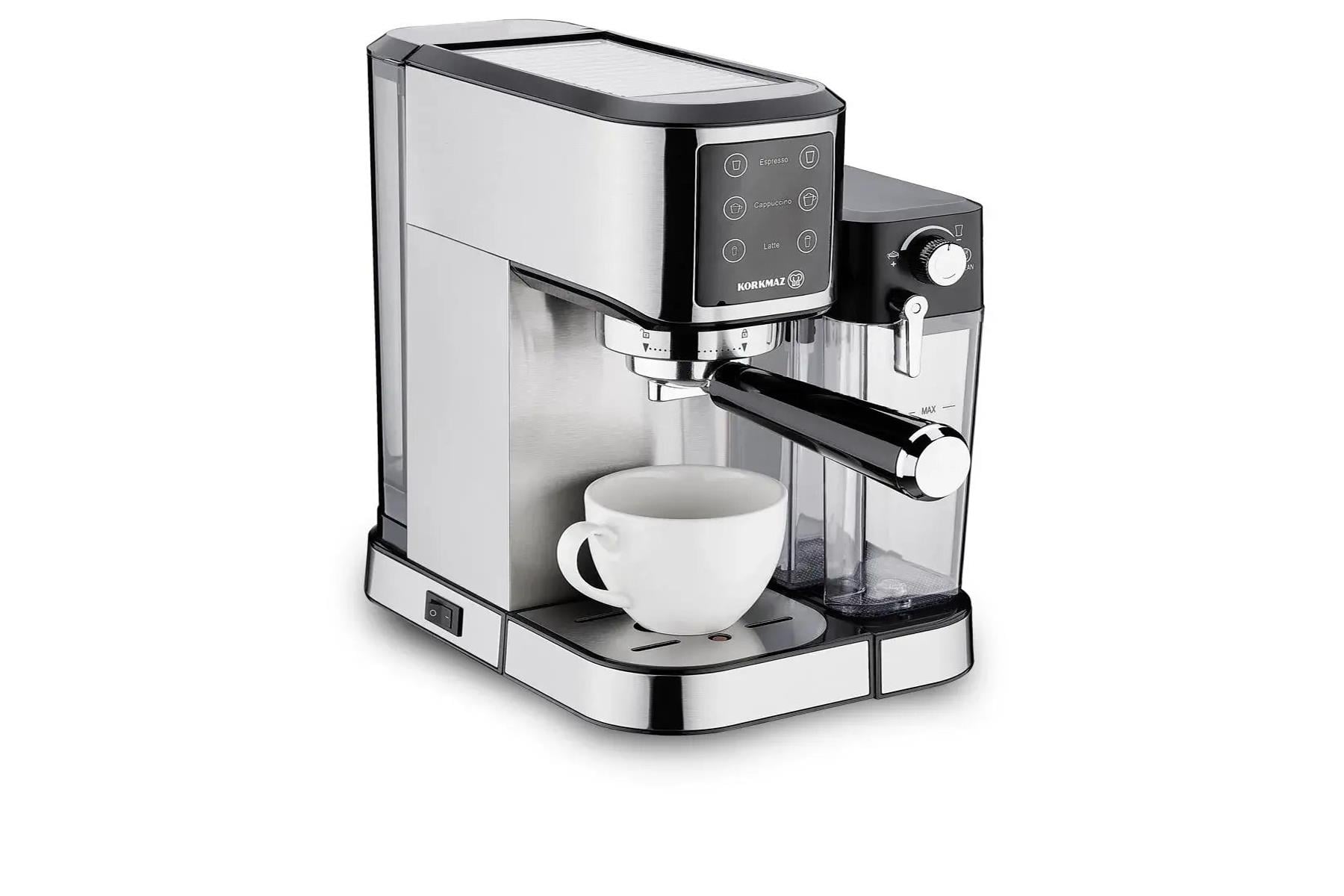 KORKMAZ A982 JAVA PLUS SUT HAZNELI ESPRESSO KAHVE MAKINASI