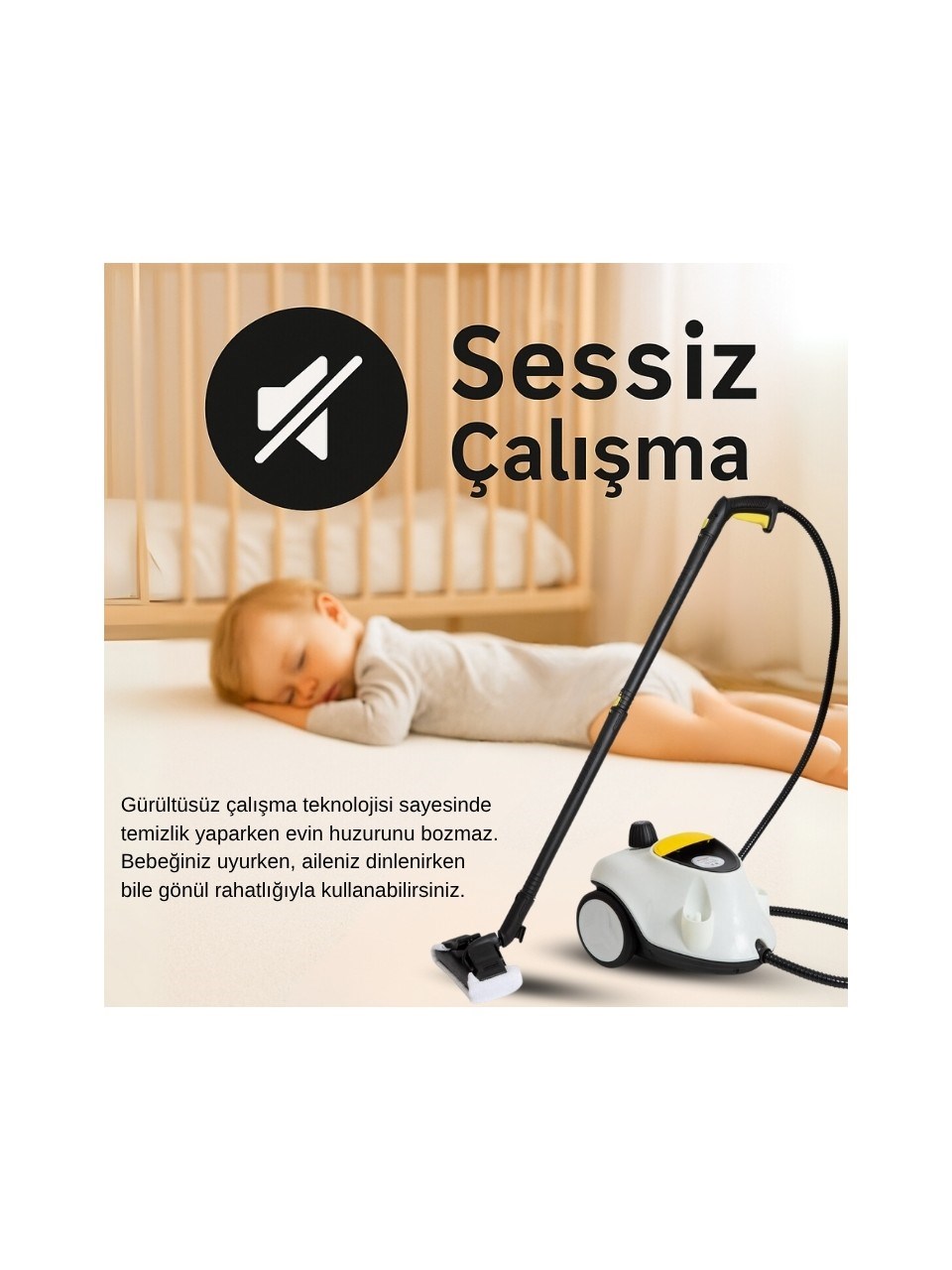 MIECO STELLA DELUXE BUHARLI TEMIZLEME MAKINESI