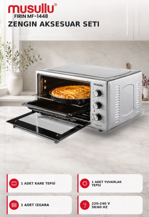 MUSULLU MF-1448 MINI FIRIN 48 LT