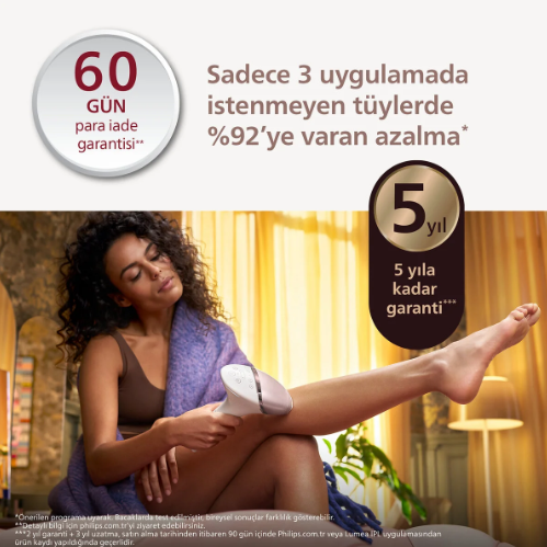 PHILIPS LUMEA 9900 SERISI BRI 951/03 LAZER EPILASYON ALETI