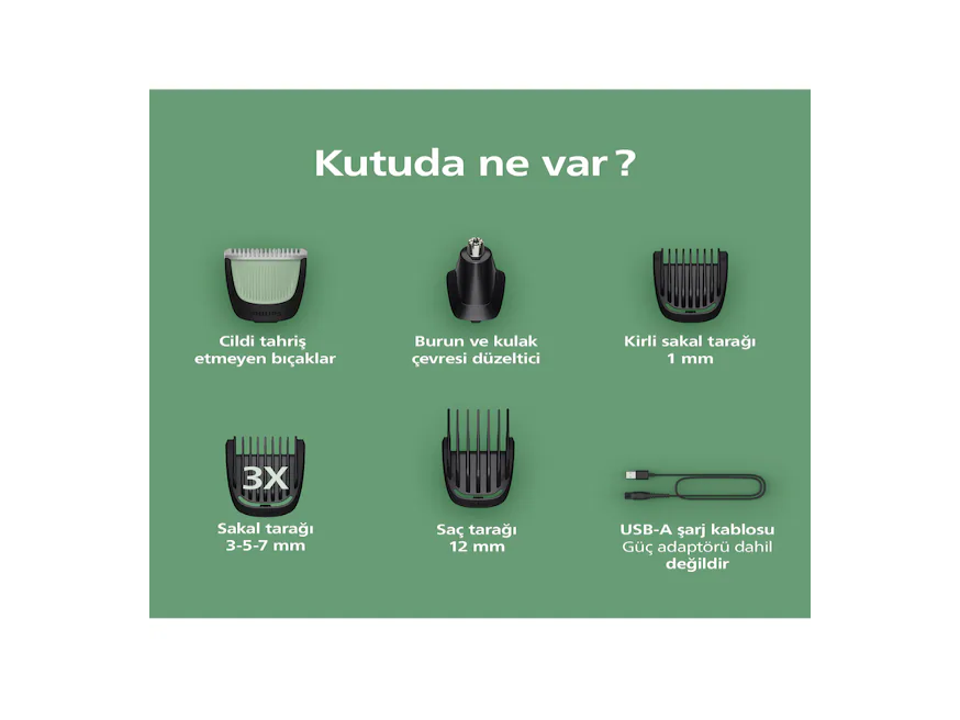 PHILIPS MG-3920/15 ERKEK BAKIM KITI