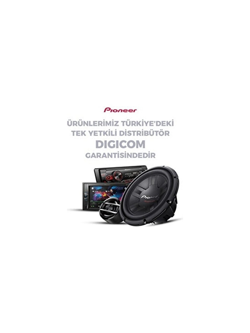 PIONEER MVH-S520BT BLUETOOTH USB'LI OTO TEYP