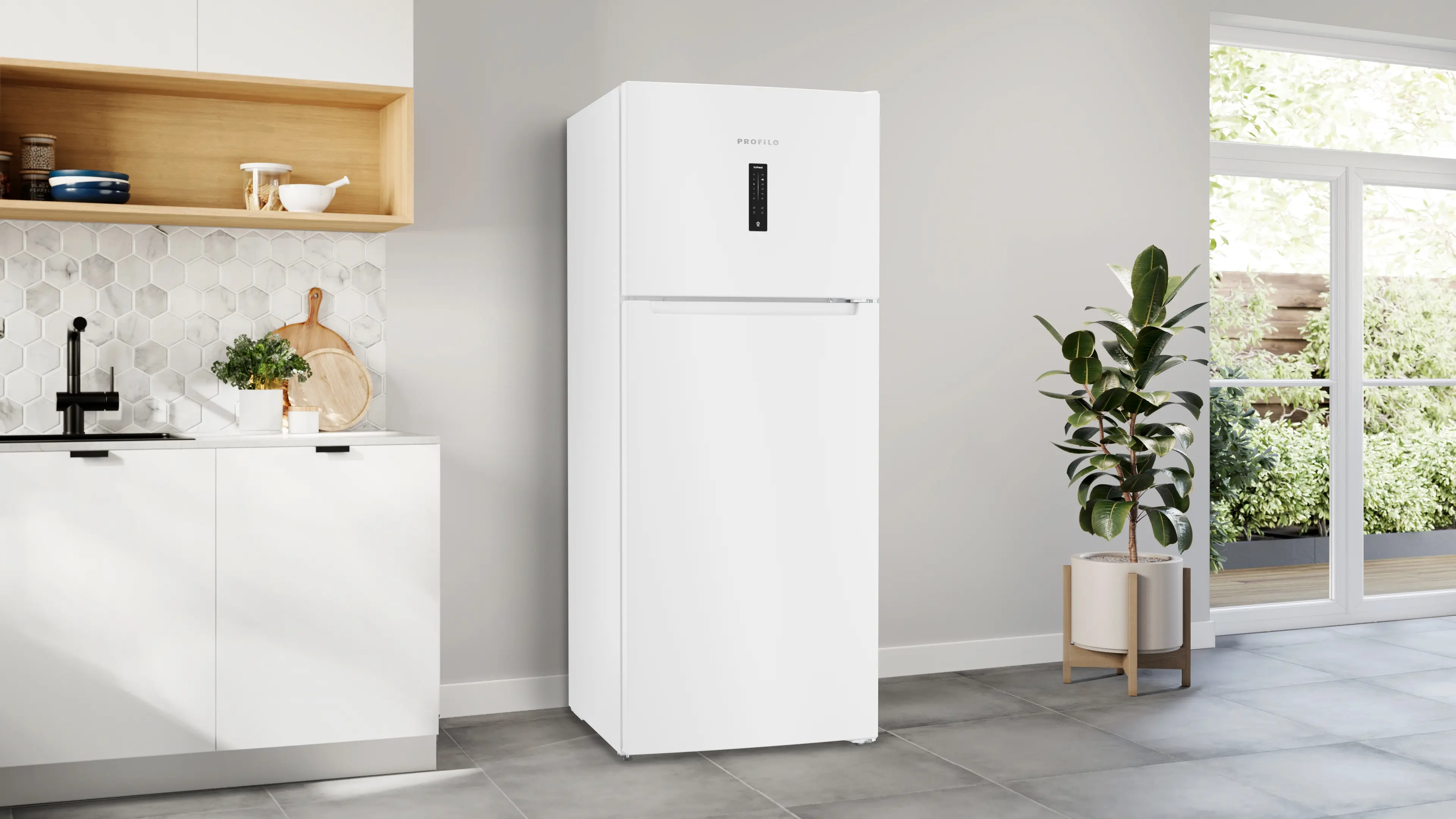 PROFILO BD 2176 IEXN E ENERJI SINIFI 542 LT CIFT KAPILI NO-FROST BUZDOLABI