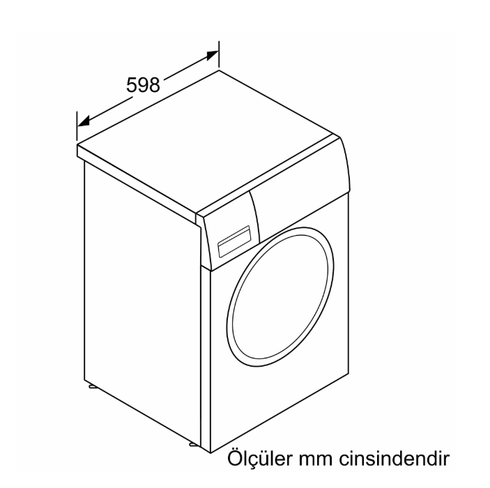 PROFILO CGK 242 ZXTR 9KG 1200 DEVIR CAMASIR MAKINASI