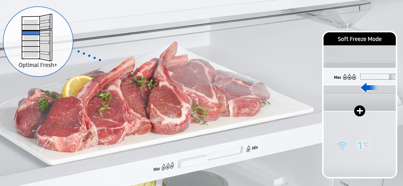 SAMSUNG RT47CG6636S9TR 465 LT NO-FROST INOX BUZDOLABI