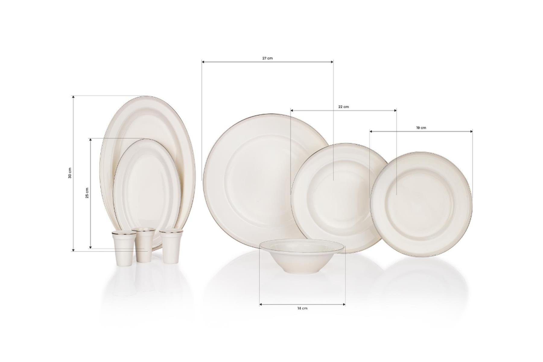 SCHAFER GLD01 082 MANDY 56 PARCA YEMEK TAKIMI