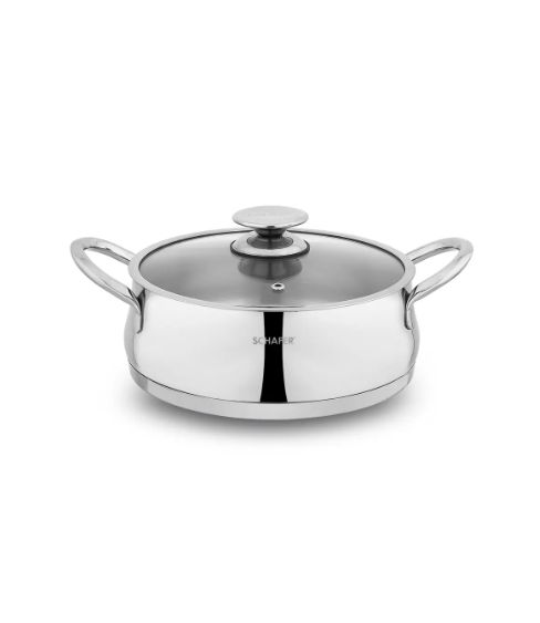 SCHAFER INX01 708 CALDRON CELIK CEYIZ SETI 18 PARCA - INOX