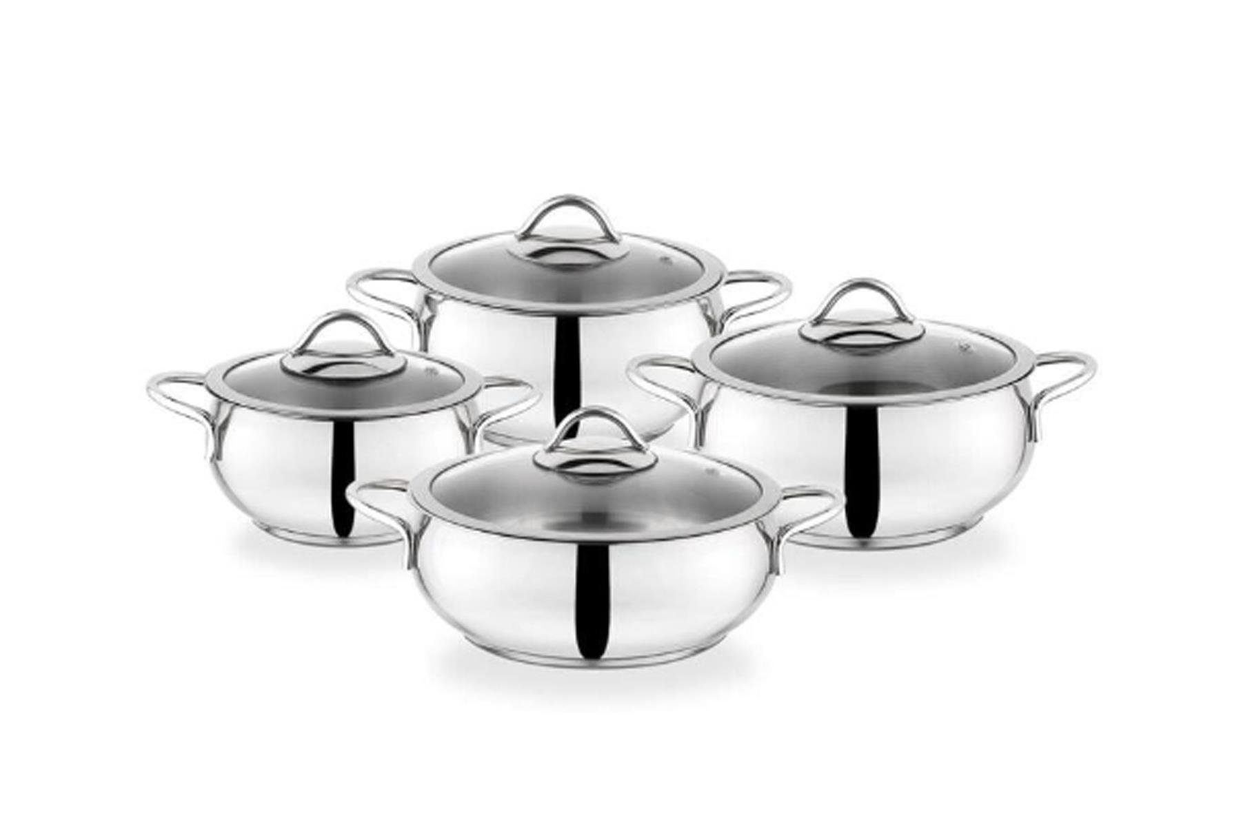 SCHAFER INX01 796 COOKHAUS 8 PRC CELIK TENCERE SETI INOX