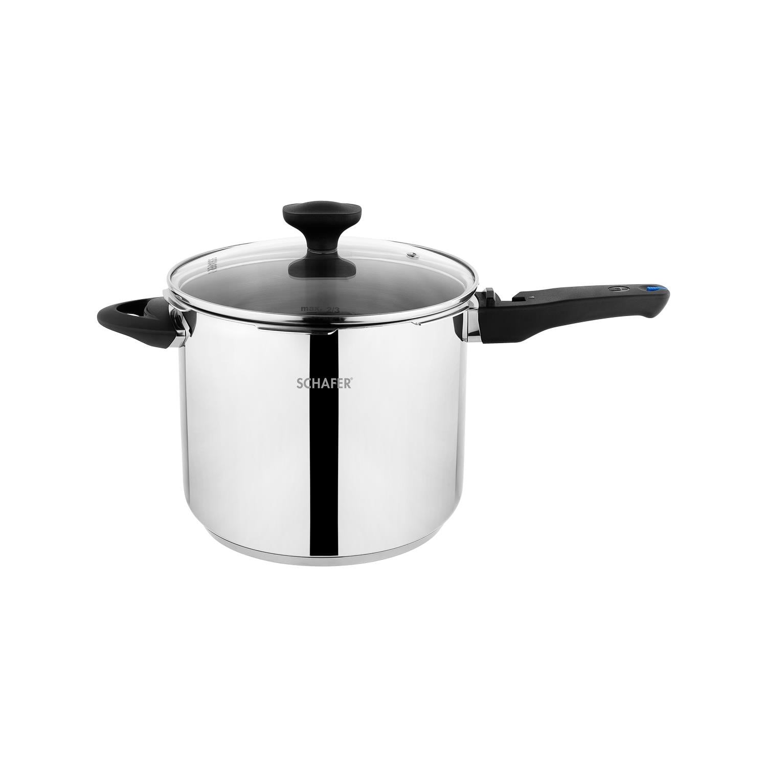 SCHAFER INX01 966 GUSTO CHEF 2 LI DUDUKLU TENCERE SETI 4+7 LT 4 PARCA
