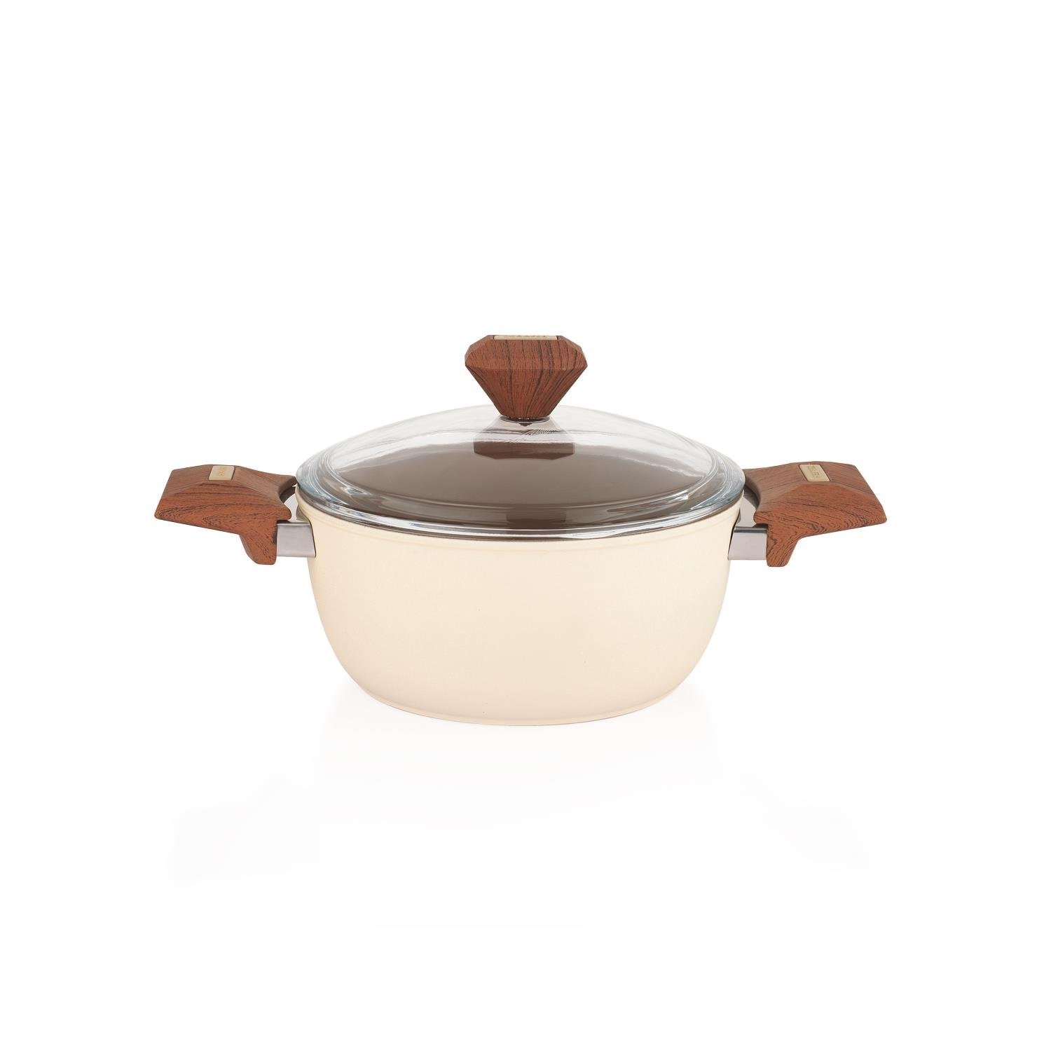 SCHAFER KRM01 903 JASMINE SERAMIK 7 PARCA TENCERE SETI
