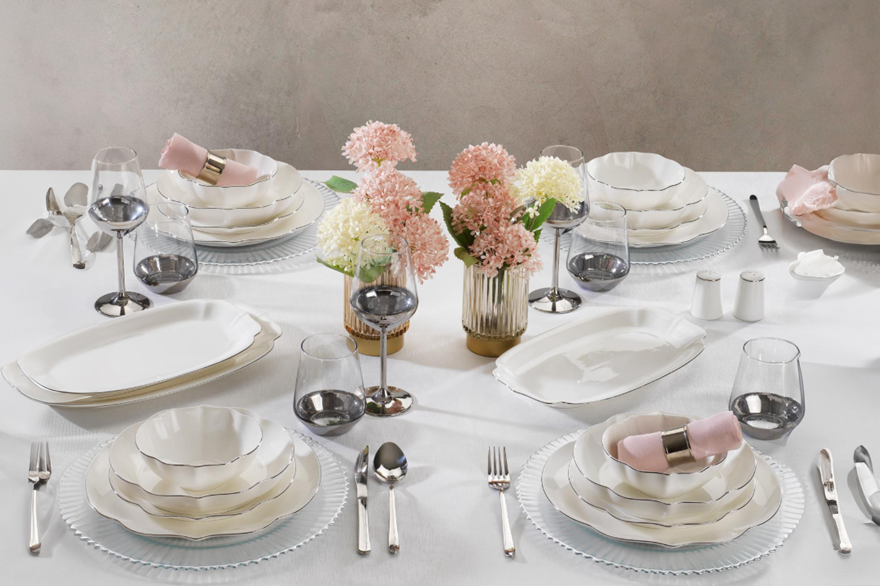 SCHAFER PLT01 143 LINA BONE 56 PARCA YEMEK TAKIMI