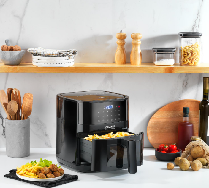 SCHAFER SIY01 221 THERMOCHEF XL LOOK DIJITAL AIRFRYER/SICAK HAVA FRITOZU