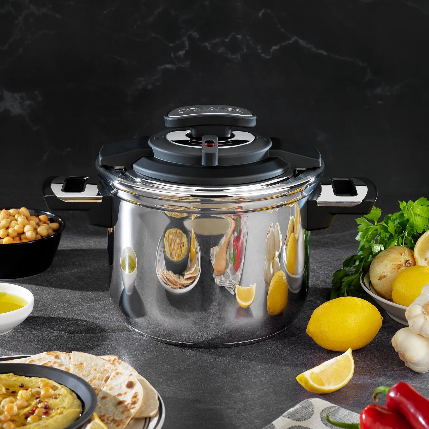 SCHAFER SIY02 065 IN SAFE DUDUKLU TENCERE 7 LT