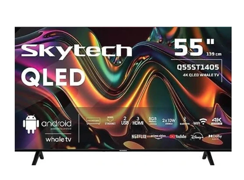 SKYTECH Q55ST3405 55'' 4K ULTRA HD 139 EKRAN QLED TELEVIZYON