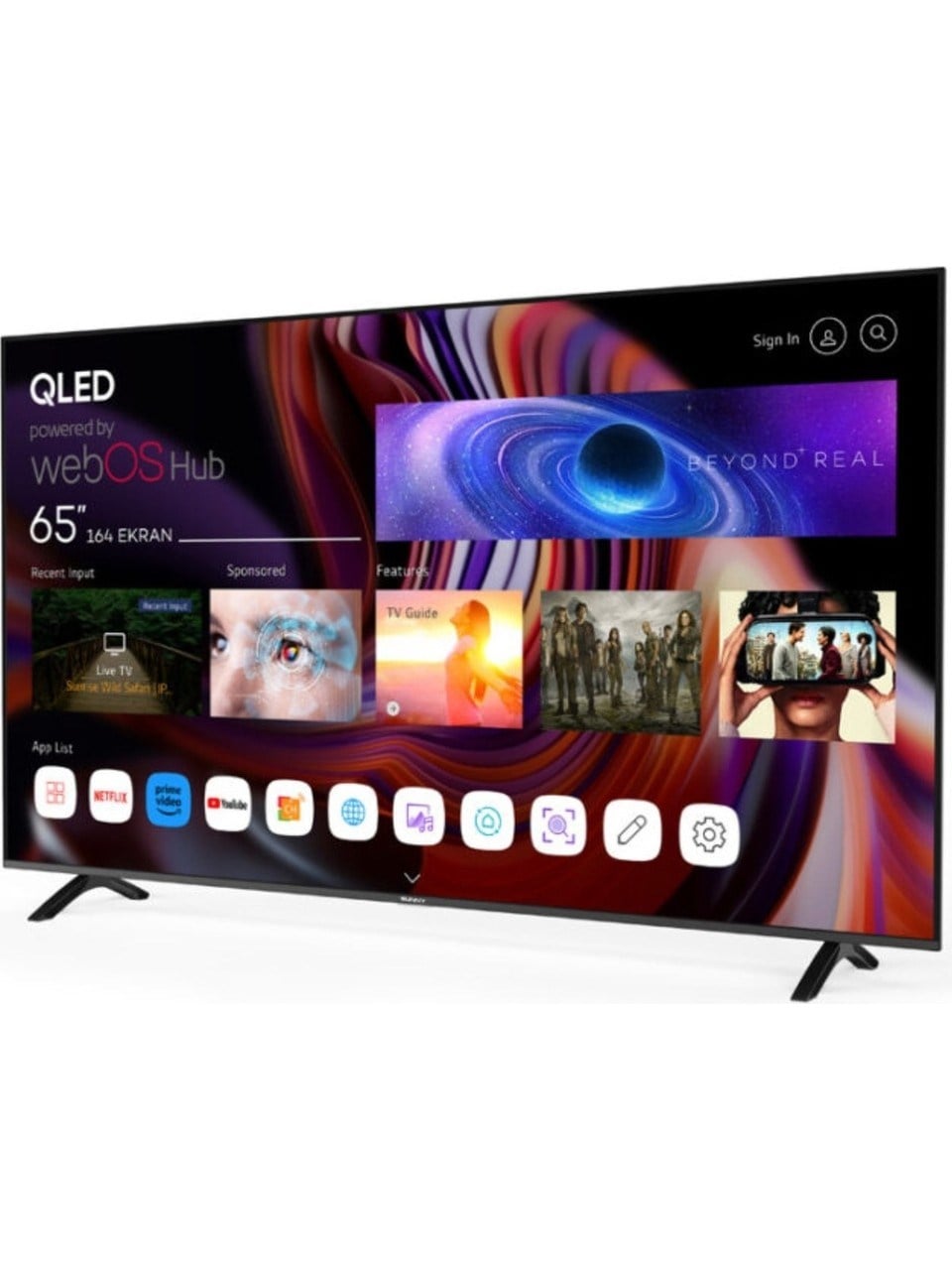 SUNNY SN65QUMLN-W02M 65'' TELEVIZYON