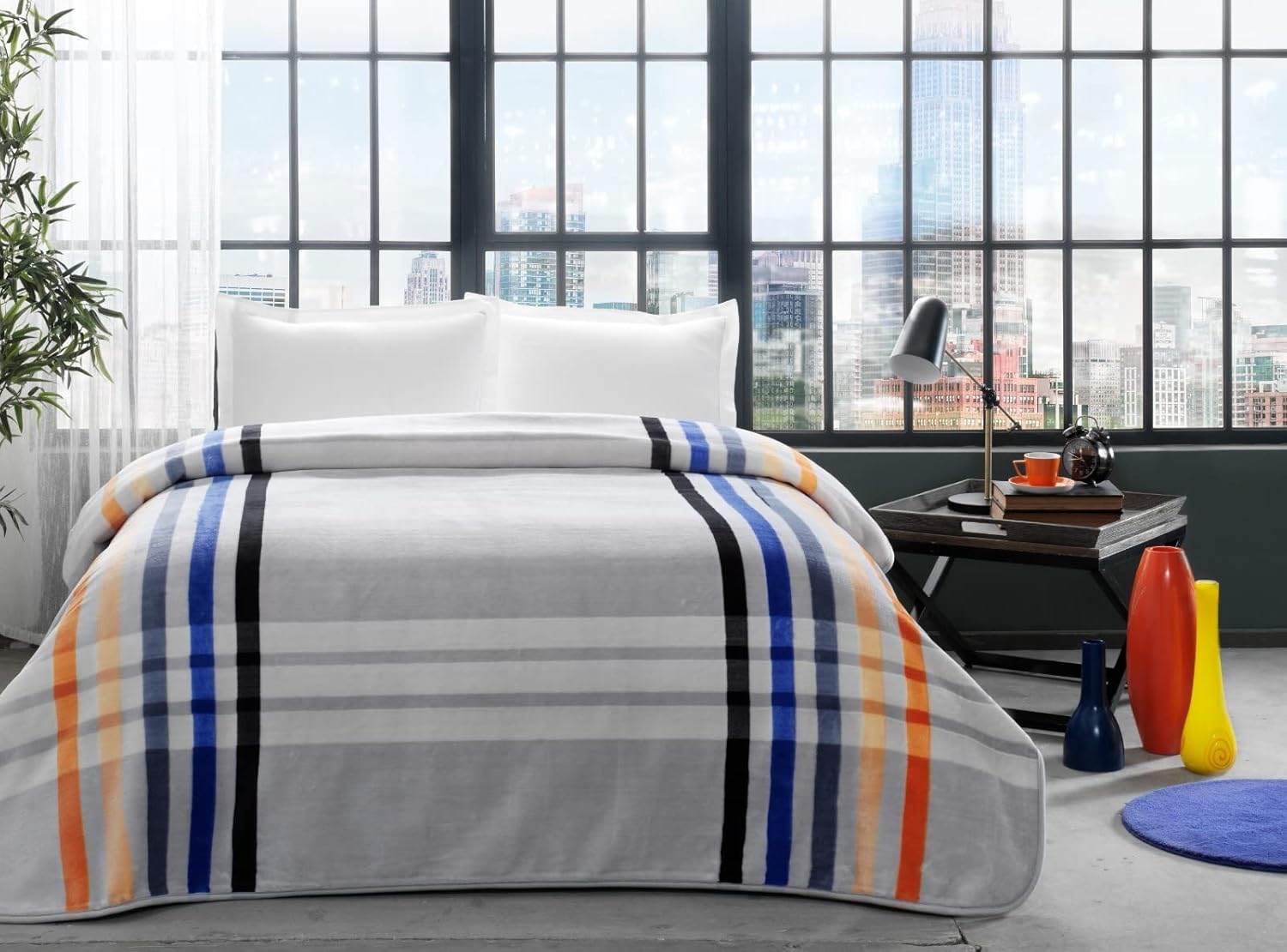 TAC 1500199755002 POLYESTER BATTANIYE VERA TK GRI 1069