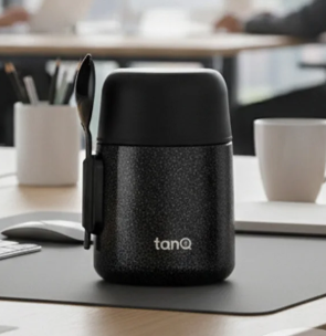TANQ BENTO TITAN BLACK 500CC BENEKLI SIYAH