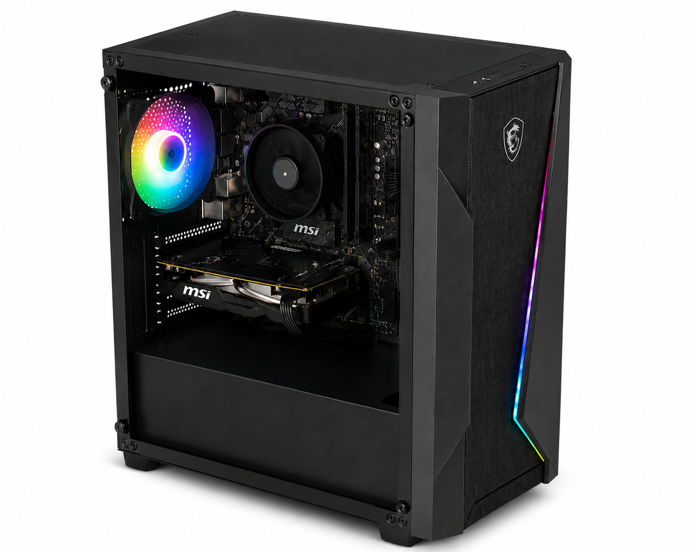 TECHNOPC MSI-5585120 AMD RYZEN 5 5500 8GB/3200/512G 8GB RX580 8483 KASA