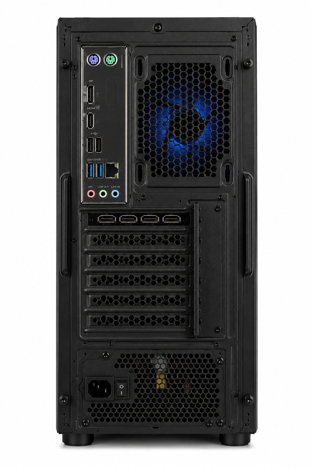 TECHNOPC QUANTUM GAMING TITANBLUE TB1103 I5-14400F 16GB DDR4 5060 KASA