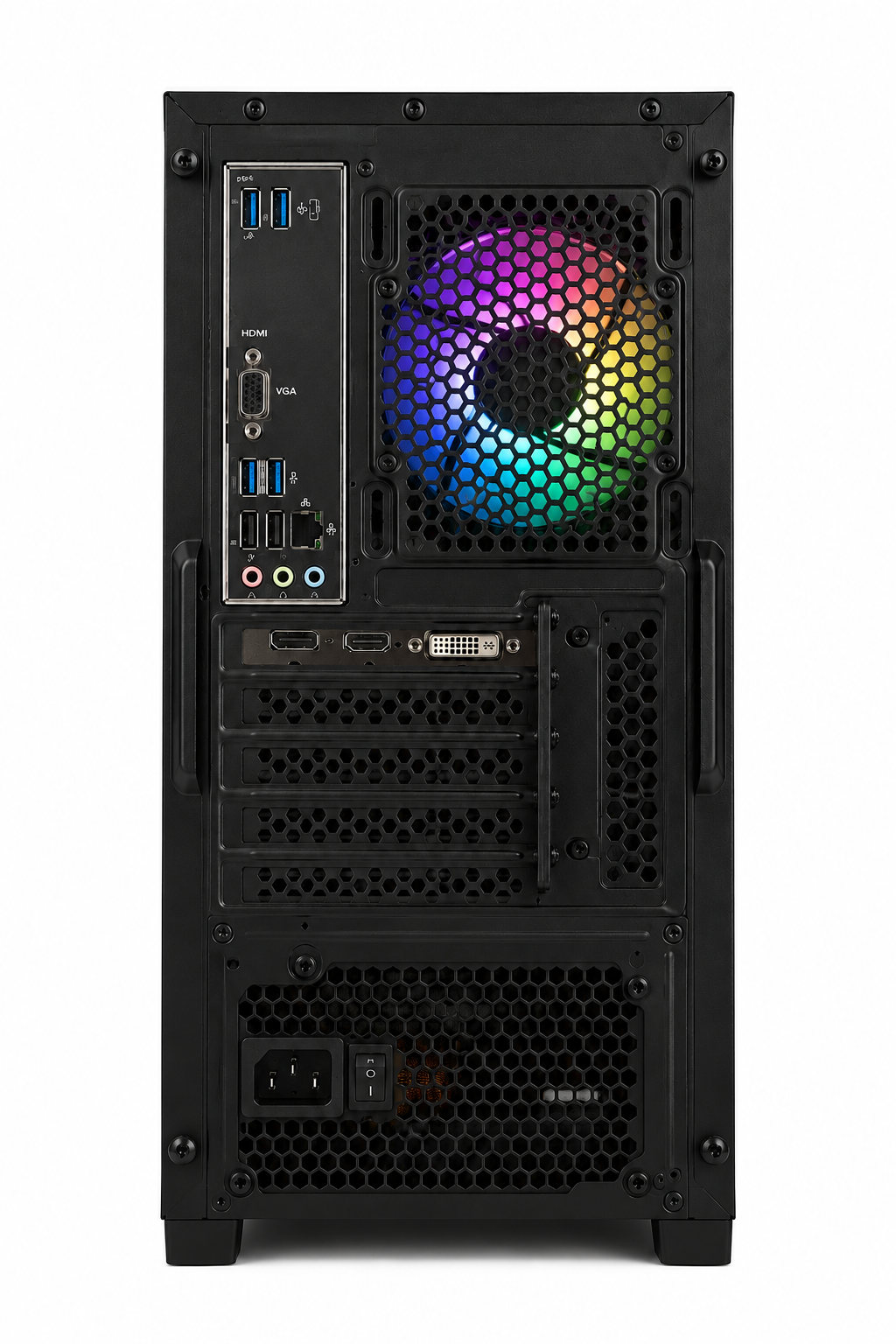 TECHNOPC QUANTUM STORMFORGE RYZEN 5 5500 8GB/DDR4/512GB RTX5050F KASA