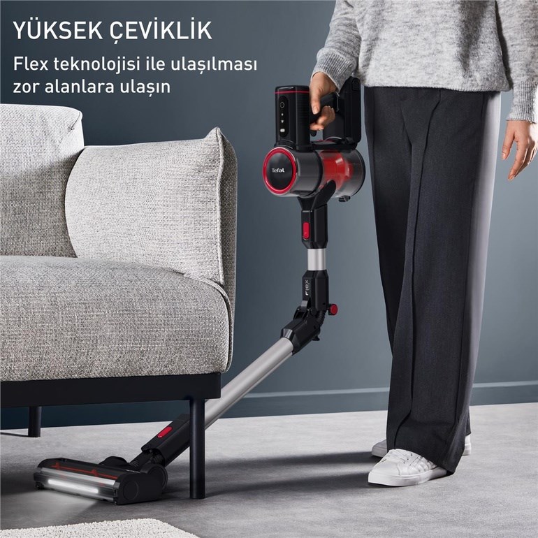TEFAL TY6T90TR X-FORCE FLEX 8.60 MAX DIKEY SARZLI SUPURGE 1272