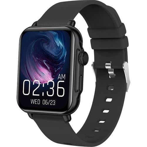 THULL TW3-01 BLACK CASE SMART WATCH+BLUE SLIKON KORDON