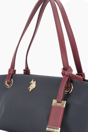 U.S. POLO US26651 USPA BAYAN CANTA LACIVERT-BORDO