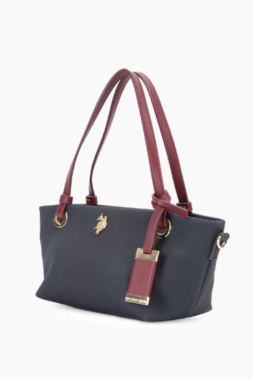 U.S. POLO US26651 USPA BAYAN CANTA LACIVERT-BORDO