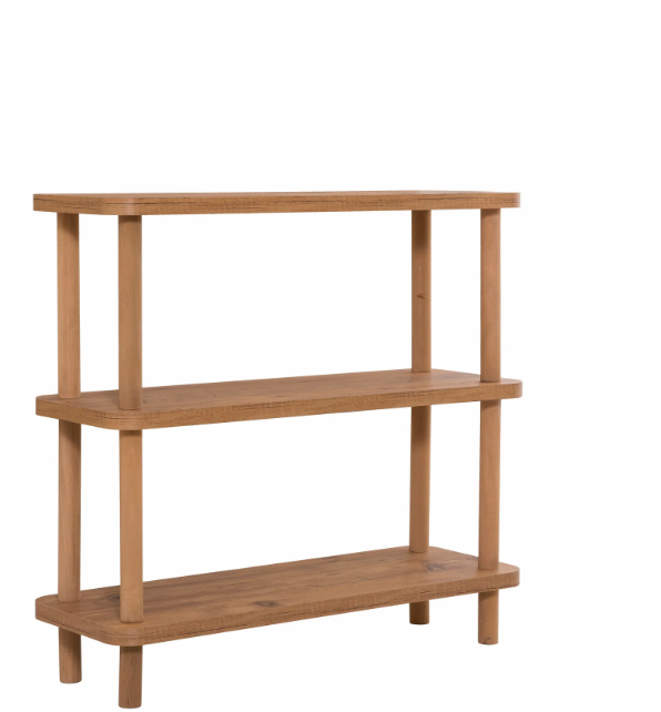 UVI MOBILYA UV5790406 DORA STEP KISA KITAPLIK 80X28 SIYAH