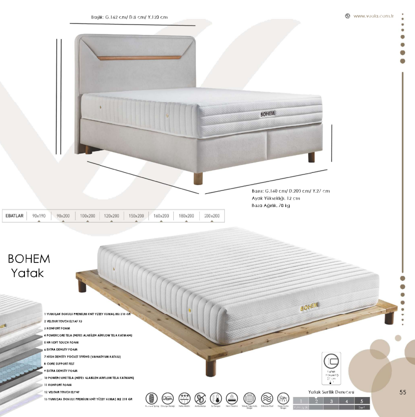 VOLA 100X200 BOHEM BAZA