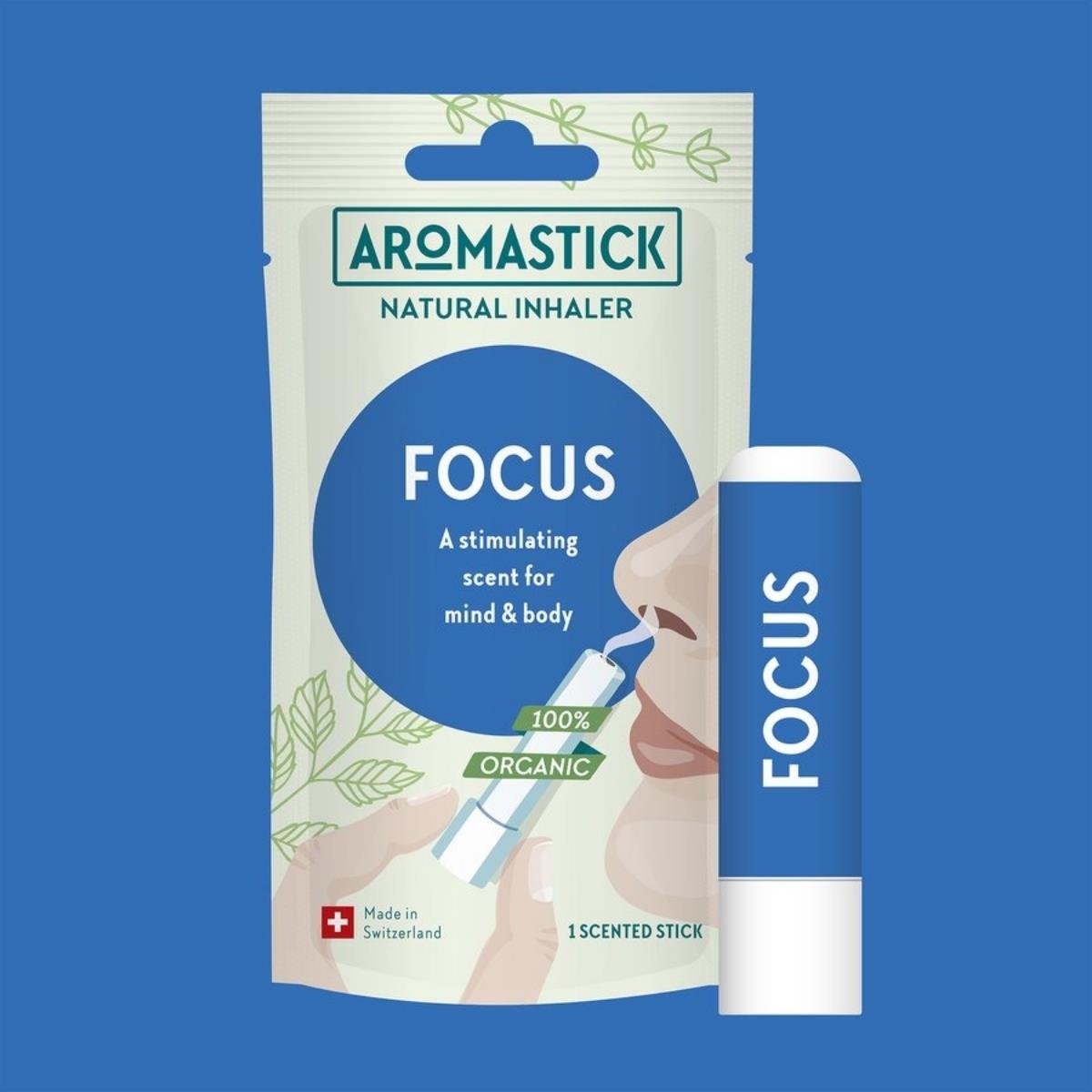 Aromastick Odaklayıcı Burun Çubuğu