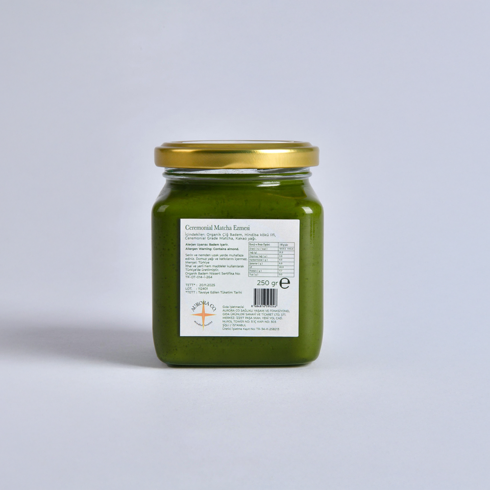 Aurora Co.Ceremonial Matcha Kreması 250 gr