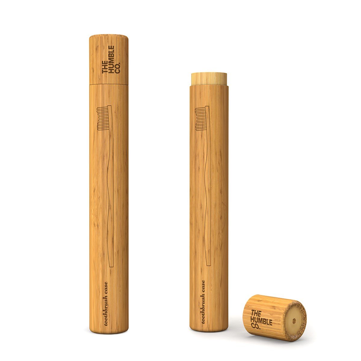 Bambu Diş Fırçası Saklama Kabı - Yetişkin