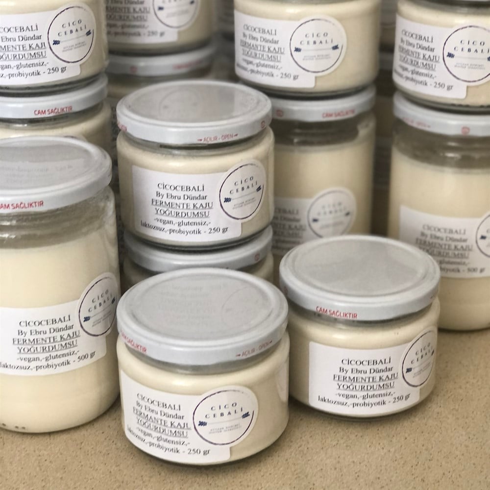 Fermente Süzme Kaju Yoğurdu 250gr