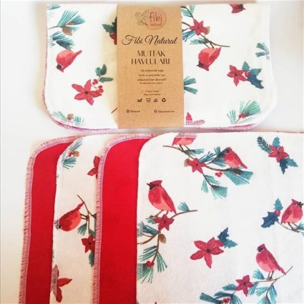 Yıkanabilir Kağıt Havlu - 4 Adet