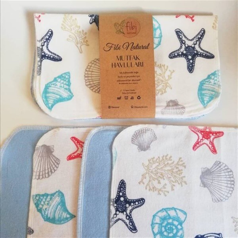 Yıkanabilir Kağıt Havlu - 4 Adet