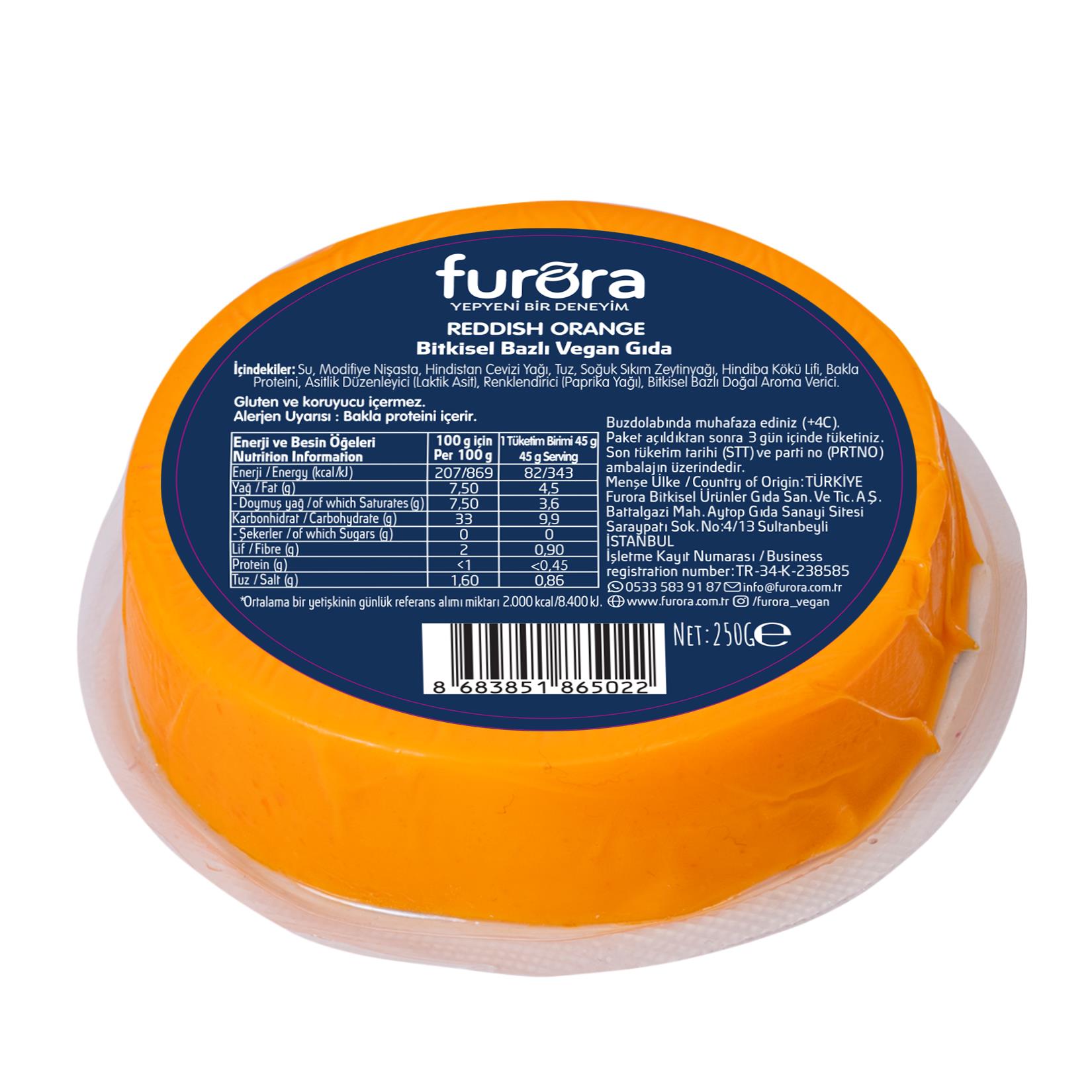 Reddish Orange 250gr