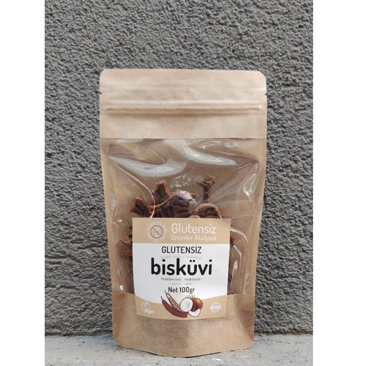Güa Glutensiz Keçiboynuzlu Bisküvi 100gr