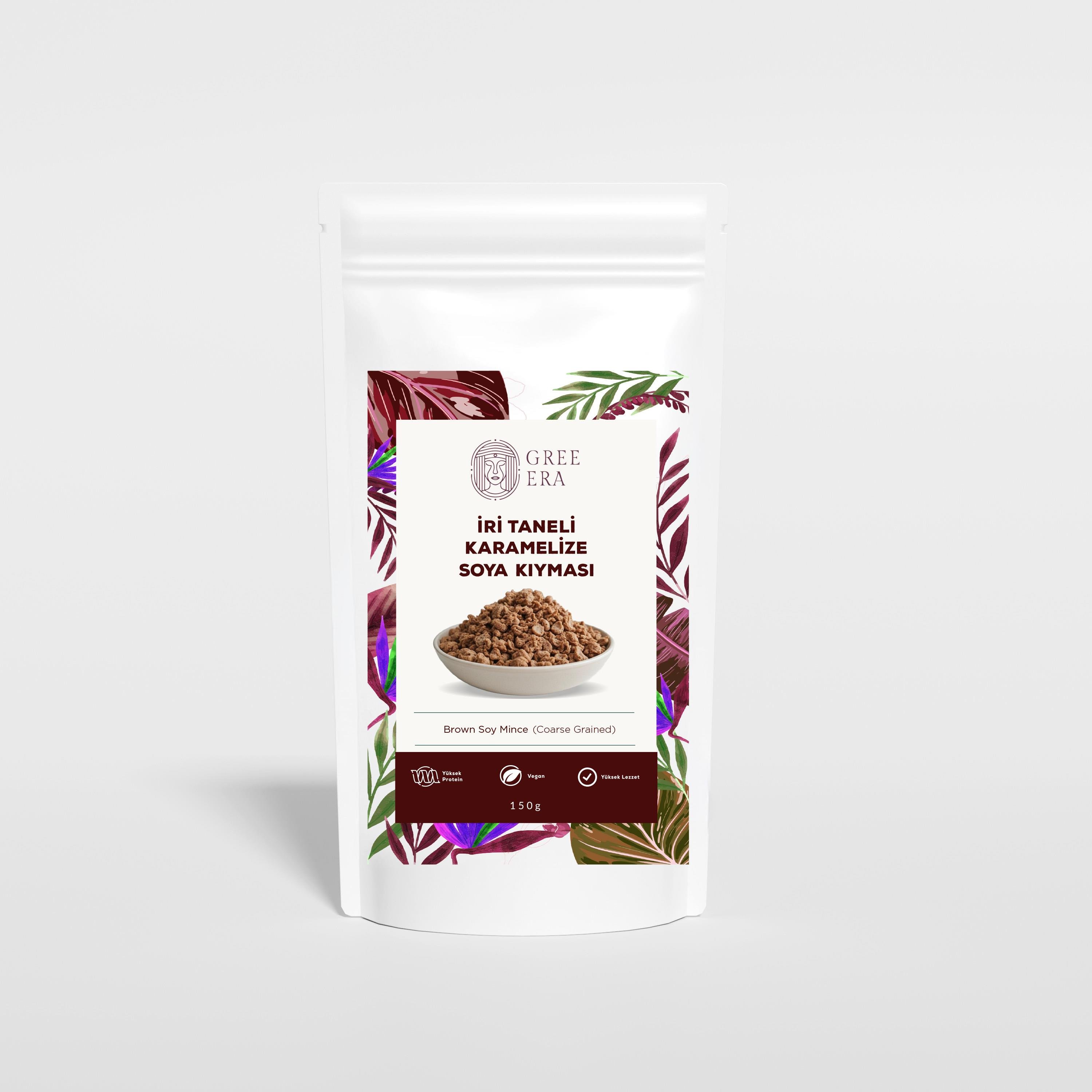 Gree Era Karamelize İri Taneli Sotelik Soya Kıyması 150gr
