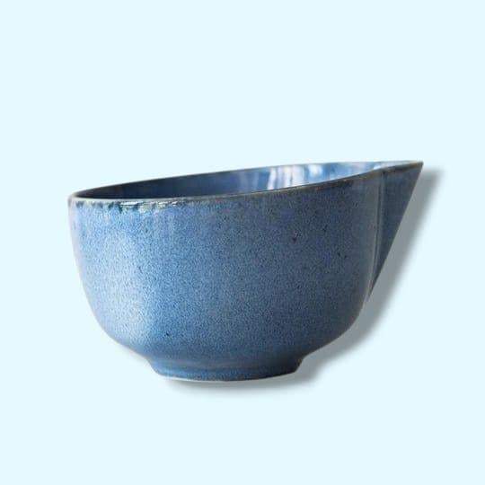 Gree Era Stoneware Matcha Kasesi -  Mavi