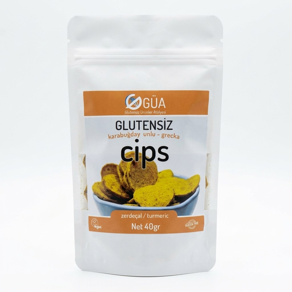 Güa Glutensiz Zerdeçallı Cips 40gr