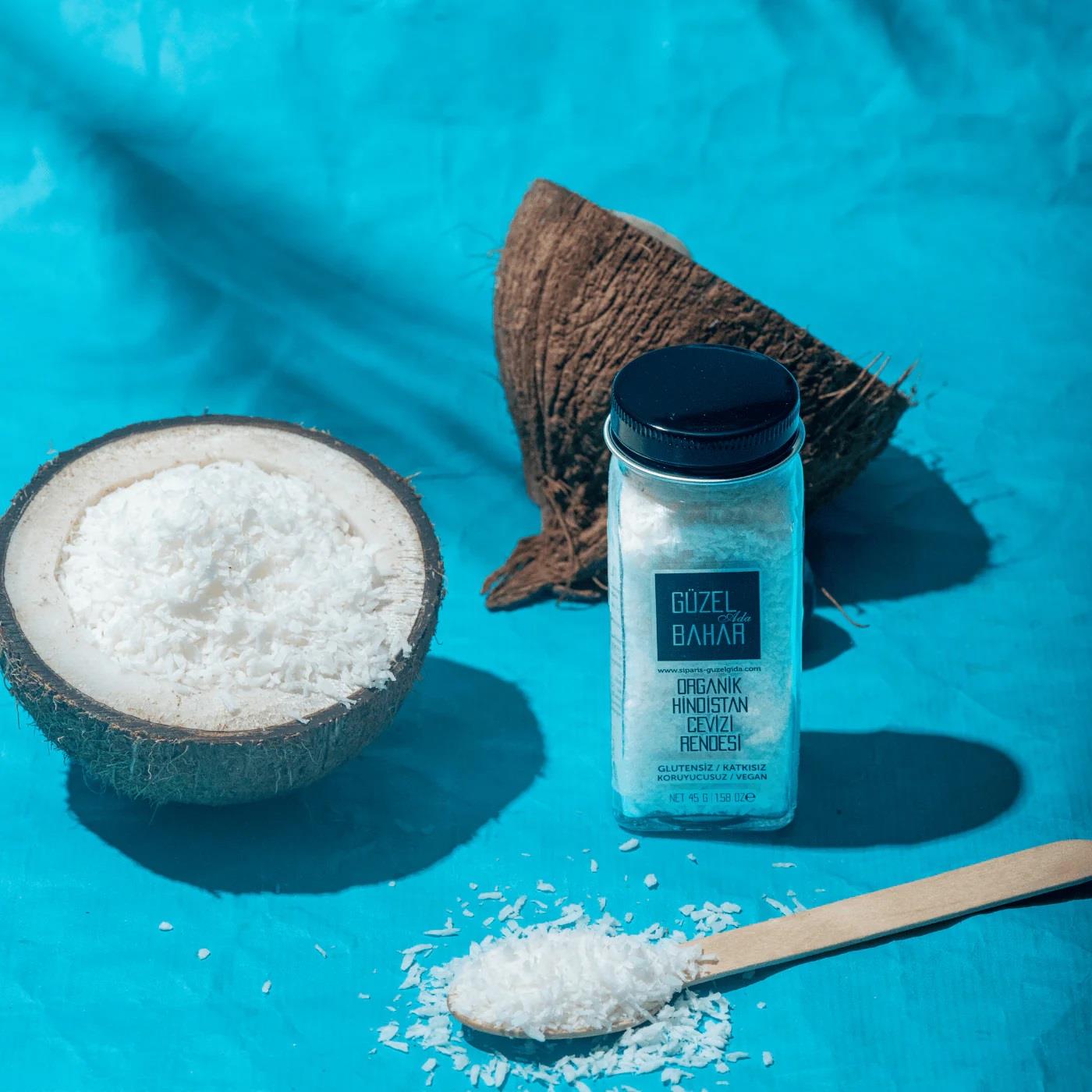 Organik Hindistan Cevizi Rendesi 45gr