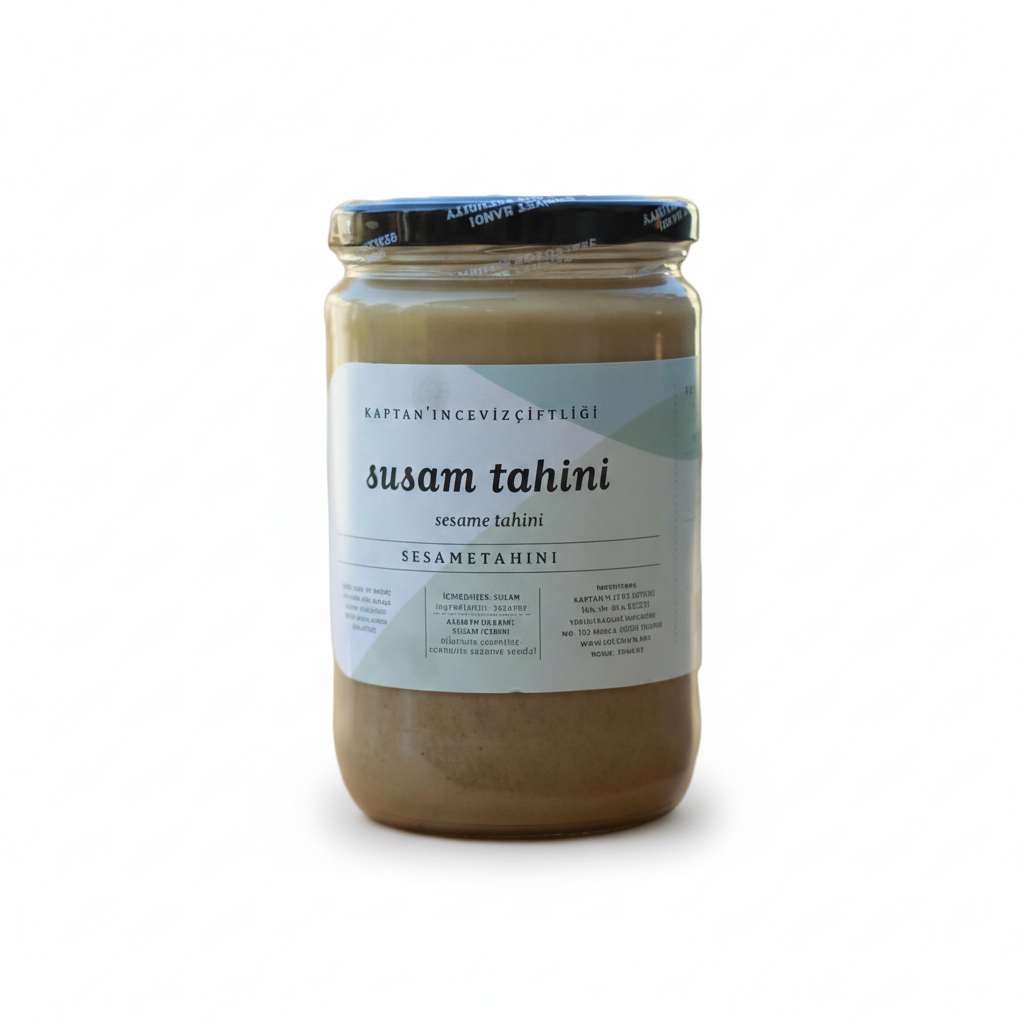 Kaptan'ın Ceviz Çiftliği Gökova Altın Susam Tahini 650gr